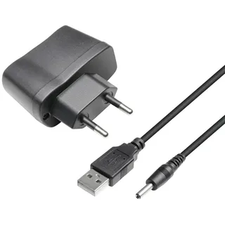 Adam Hall Stands SLED PS USB Universal 5V Netzteil USB/DC (Hohlstecker), inklusive mitgeliefertem USB, schwarz