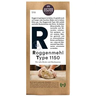Antersdorfer Mühle Roggenmehl Type 1150 bio 1kg