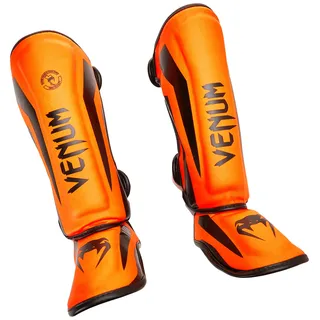 Venum, Elite Schienbeinschützer Kinder, Unisex Kinder, S, Neo Orange