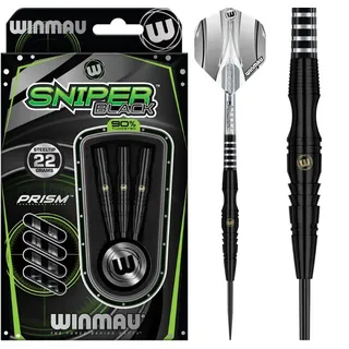 Winmau Sniper Black - Steeldarts - 24g