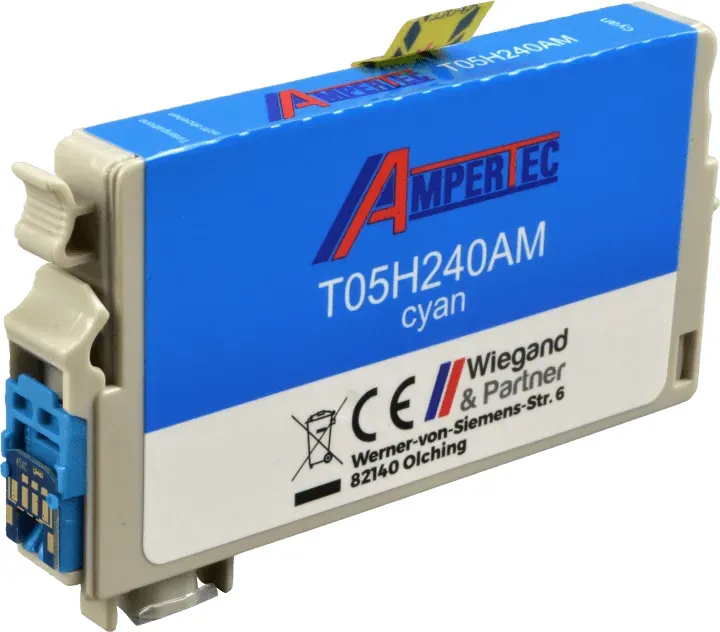 Ampertec Tinte ersetzt Epson C13T05H240  405XL  cyan