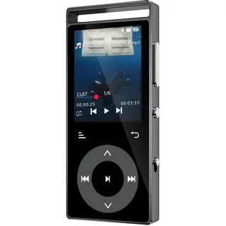 90GB MP3 Player Bluetooth 5.3, HiFi-Sound MP3-Player mit Touch-Tasten