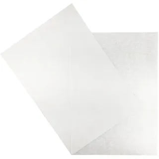 Netuno 50x Pergamentpapier Weiß mit Leinen-Muster DIN A4 210x 297 mm Motiv-Transparentpapier halb durchsichtig transparentes Bastelpapier Dekorpapier mit Muster Designpapier Dekorationspapier dünn