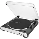 Audio-Technica AT-LP60XBT (Vollautomatisch), Plattenspieler, Schwarz, Weiss