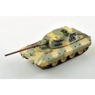 Easy Model 35119 German E-100 Heavy Tank - 1/72 - Modellbausatz, Weiß