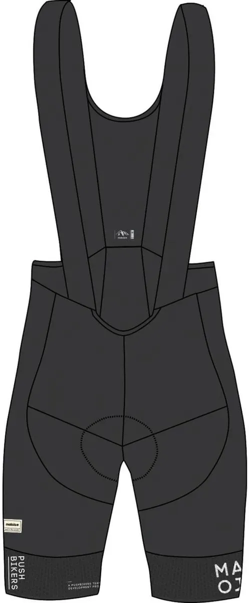 Maloja PUSHBIKERSM. Bib 1/2 N moonless (817) L