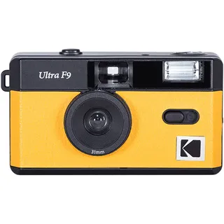 Film Kamera Ultra F9 Black/Yellow analoge Kleinbildkamera