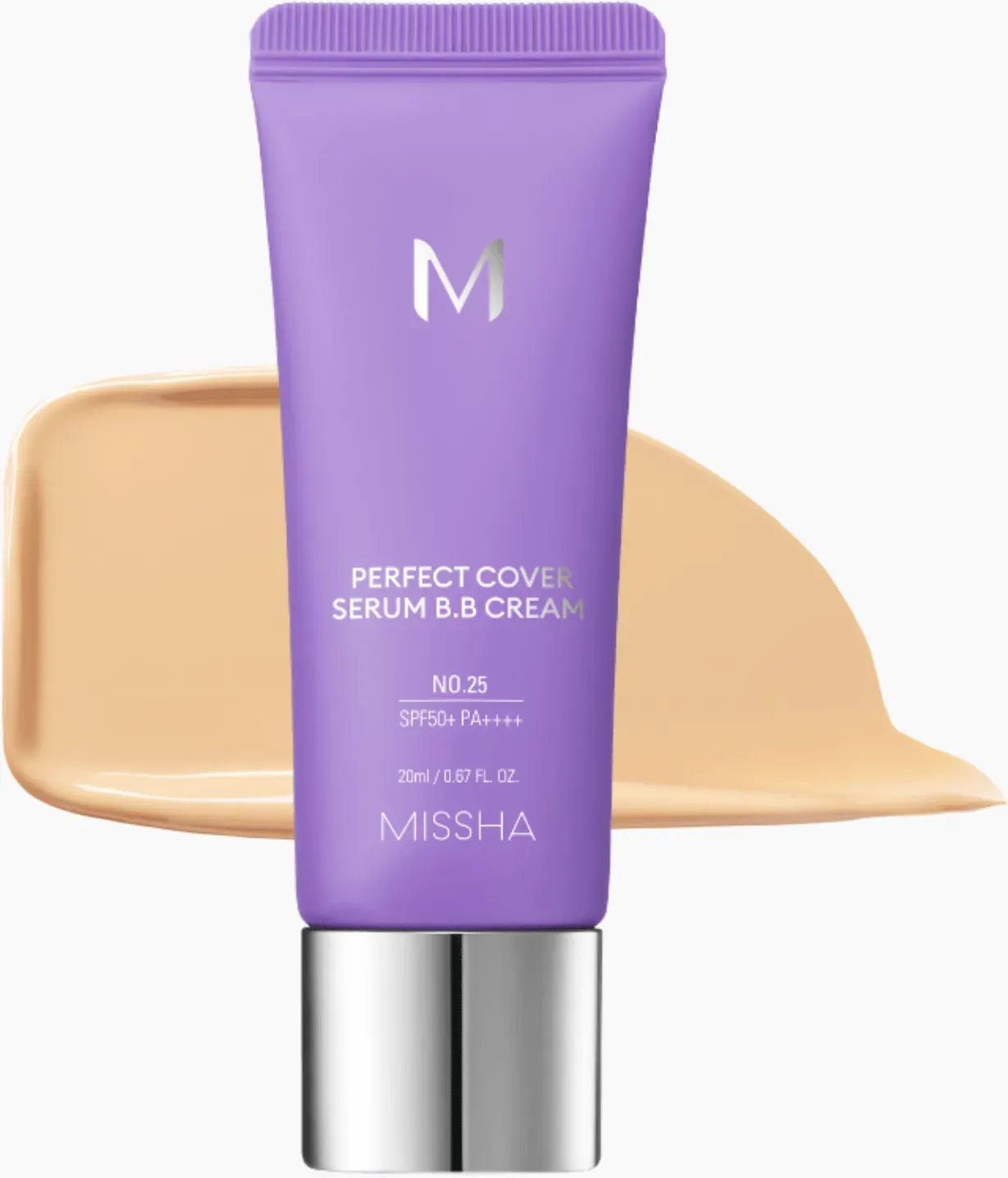 MISSHA M PERFECT COVER SERUM BB CREAM 20ml - #25 Warm Beige