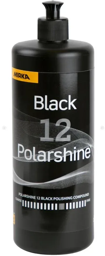 Mirka Polarshine 12 Black Politur 250ml - 250ml