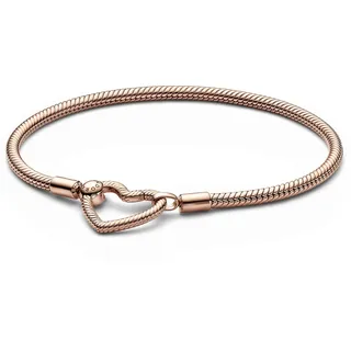 Pandora Moments Armband Herzverschluss Silber 599539C00 18 cm