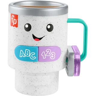 Fisher-Price Interaktives Babyspielzeug Barista-Becher 20 Melodien mehrfarbig HXF49