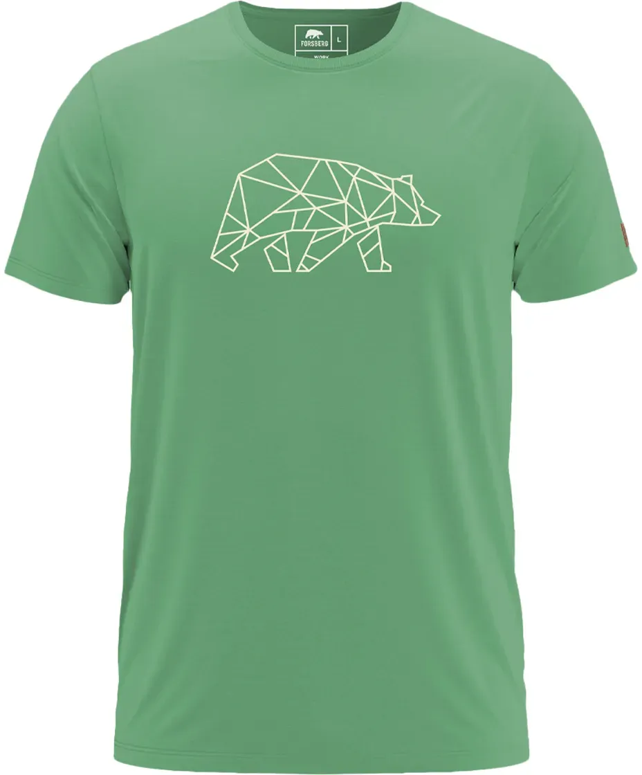 FORSBERG Finnson T-Shirt mit Brustlogo