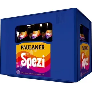 Kasten Tragl Paulaner Spezi 20 x 0,5l Cola-Mix Glasflasche Mehrweg-Pfand - 20 l