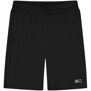 K1X Basic Micromesh Basketball Shorts mit Taschen, Kleidergröße: L, Farbe: Rot