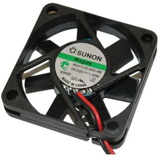 SUNON Lüfter 12V 1,26W 45x45x10mm 15,6m3/h 27dBA ; Sunon MB45101V2-A99