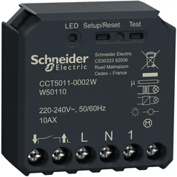 Schneider CCT5011-0002W Wiser Schaltaktor, 1-fach, UP