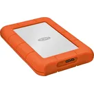 LACIE Rugged Mini Festplatte, 2 TB HDD, 2,5 Zoll, extern, Silber/Orange