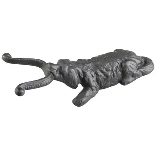 Esschert Design Stiefelknecht Hundemotiv aus Gusseisen, Ausziehhilfe