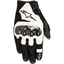 Alpinestars SMX-1 Air V2, Handschuhe - Schwarz/Weiß - M
