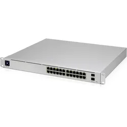 Ubiquiti UniFi Switch Pro-24 PoE (24 Ports), Netzwerk Switch, Grau