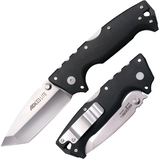 Cold Steel Knives Black AD-10 Lite Lockback AD10T Stainless Tanto Pocket Knife