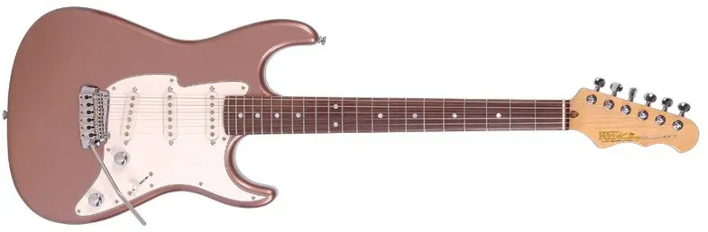 Fret King FB60BMI Super 60 Burgundy Mist - E-Gitarre