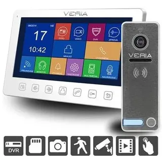Vera Wang Veria 7076B SET Bildtelefon weiss + Eingabestation Veria 230, Telefon