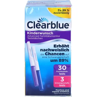 Clearblue, Zyklustracker, Clearblue Fert Monitor Tst, 33 St TST