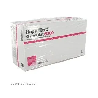 Hepa Merz Granulat 6000 Btl. 100St