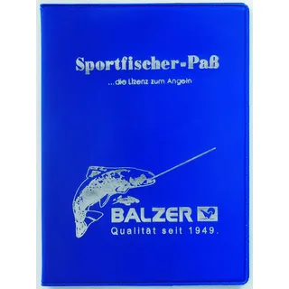 Balzer Sportfischer-Pass Passhülle 199700010 Tasche Hülle für die Fischerprüfung Fischereierlaubnis