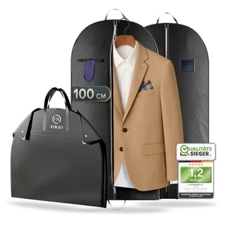 FiRiO® 2 x Premium Kleidersack - BIS 50% DICKERES MATERIAL - Faltbare Kleider...