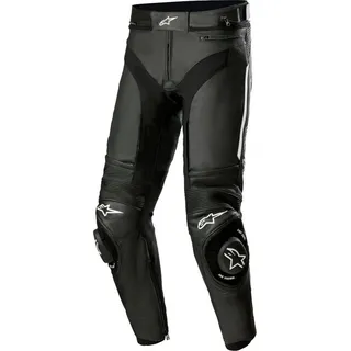Alpinestars Missile V3 Lederhose - Schwarz/Weiß - 54