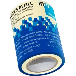 Info Haftnotizrolle Roll Notes« Nachfüllrolle 60mm x 10 m, Rolle
