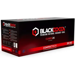 Black Coco's Premium Kokosnuss Naturkohle 20 Kg