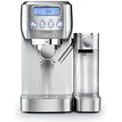 Caso Espresso Gourmet Latte Siebträgermaschine, Siebträgermaschine, Silber