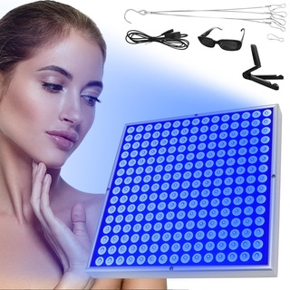 Gesichtsbräuner Solarium für Zuhause,45W Gesichtssolarium Bräunungslampen mit 225 Stück LEDs und Ständer,Sonnenlampe Solarium für Körper Und Gesicht