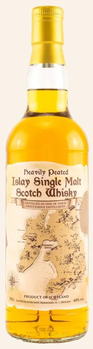 Kirsch Whisky Kirsch Whisky Map of Islay Heavily Peated Single...