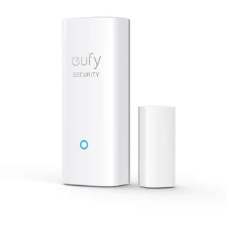 eufy Security by Anker, Haustür Sensor, Erkennt Öffnen/Schließen von Türen & Fenstern, Sendet Alarm, Löst Alarm aus, 2 Jahre Akku, Steuert andere HomeBase Überwachungsgeräte, HomeBase notwendig