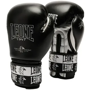 Leone1947 Iconic Kunstleder-boxhandschuhe - Black - 12 Oz