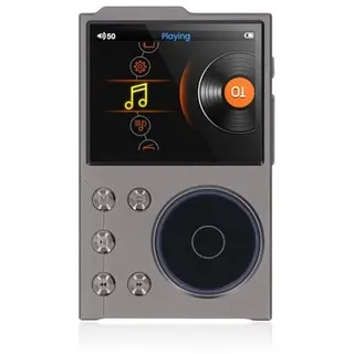 HiFi-MP3-Player mit Bluetooth 5.3, Verlustfreier DSD FLAC-Player, Digitaler Musik-Player, Tragbarer Audio-Player, Unterstützt Bis zu 256 GB Erweiterbar