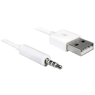 DeLock USB, Klinken Adapterkabel [1x USB 2.0 Stecker A - 1x Klinkenstecker 3.5 mm] Klinke 4 Pin IPodSh St