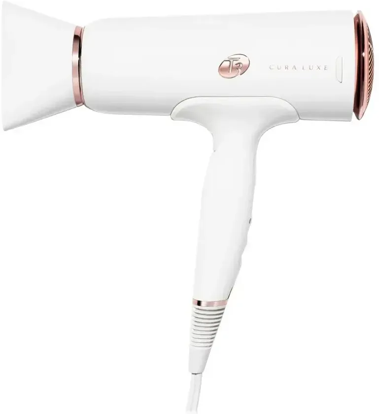 T3 Cura Luxe White – Der luxuriöse Haartrockner für schnelleres Trocknen und gesünderes Haar