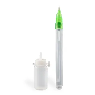 GALLUNOPTIMAL Flussmittelstift 10 ml unbefüllt mit Nylonpinsel inkl. Nachfüllflasche