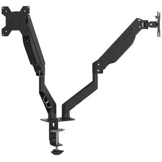 vidaXL Doppel-Monitorarm für Max 27 Zoll Gasfeder 20 kg