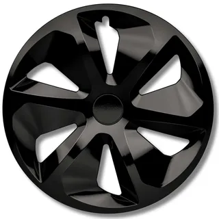 Radkappen 17 Zoll schwarz Radzierblenden 4er-Set Stormer Radblenden für die meisten Automarken und Stahlfelgen - Zierkappen in Schwarz oder Silber - Felgenabdeckung für Autofelgen