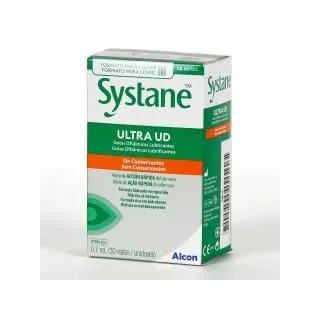Systane Ultra UD Einzeldosis ohne Konservierungsstoffe, 30 Durchstechflaschen, 0,7 ml, Augentropfen Alcon