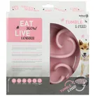 Tumble Feeder ø 20 cm - Antischlingnapf - Futternapf - Anti-Schling - Hundenapf - Slow Feeder mit Bewegung - Fressnapf - rutschfest - Schlingnapf - Rosa