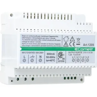 Comelit Netzteil Kit Video 2-Draht 1209