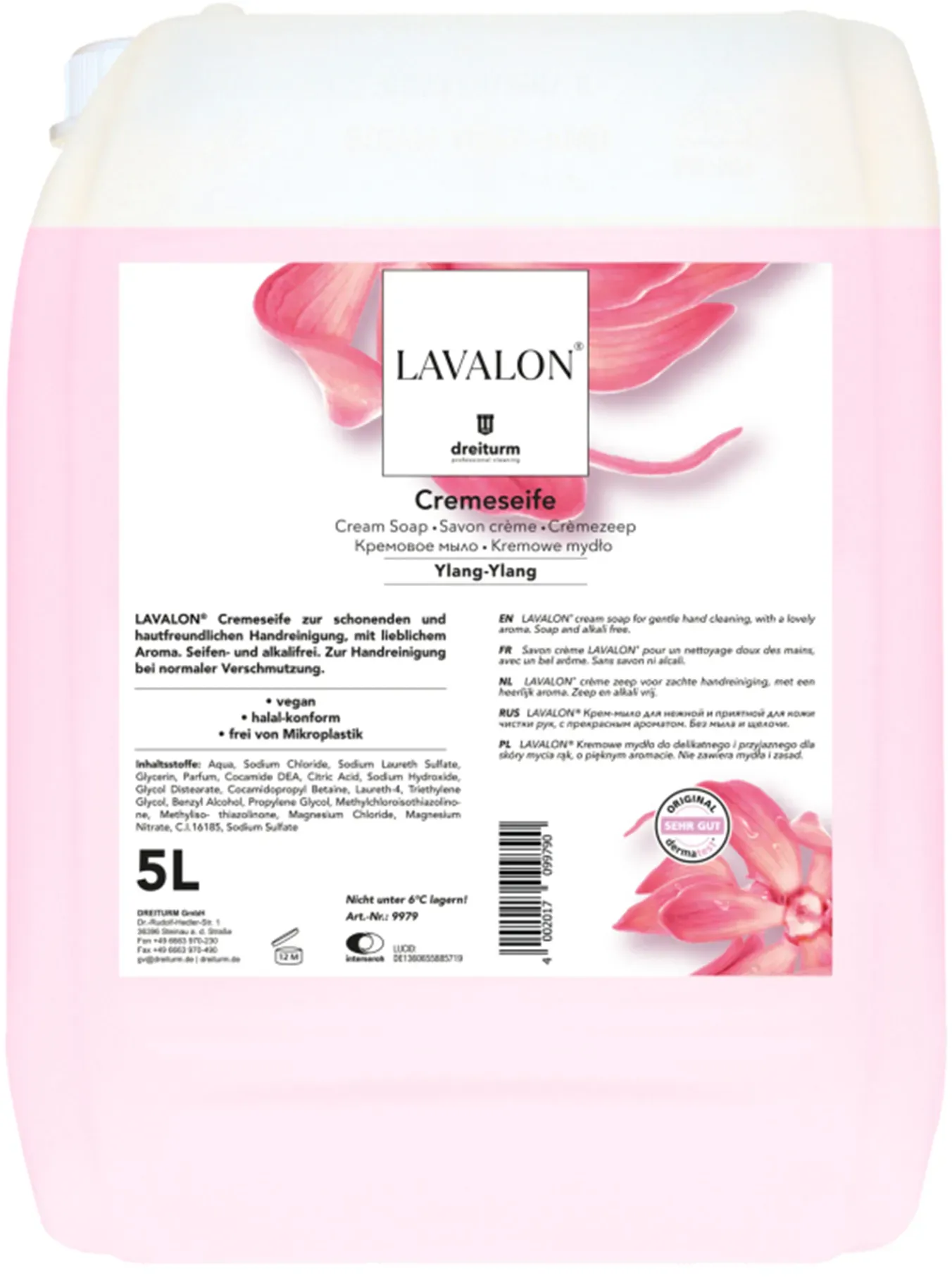 Flüssigseife rosa 5 Liter Kanister 5 Liter Kanister