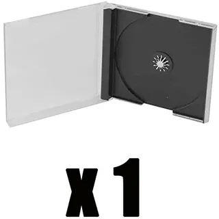 DVD Center PS1-Hülle - Schutz und Aufbewahrung von PS1-Spielen und -Konsolen - Schwarz - Einfarbig - Hülle für PS1 - Modern - PORTABLE_ELECTRONIC_DEVICE_COVER